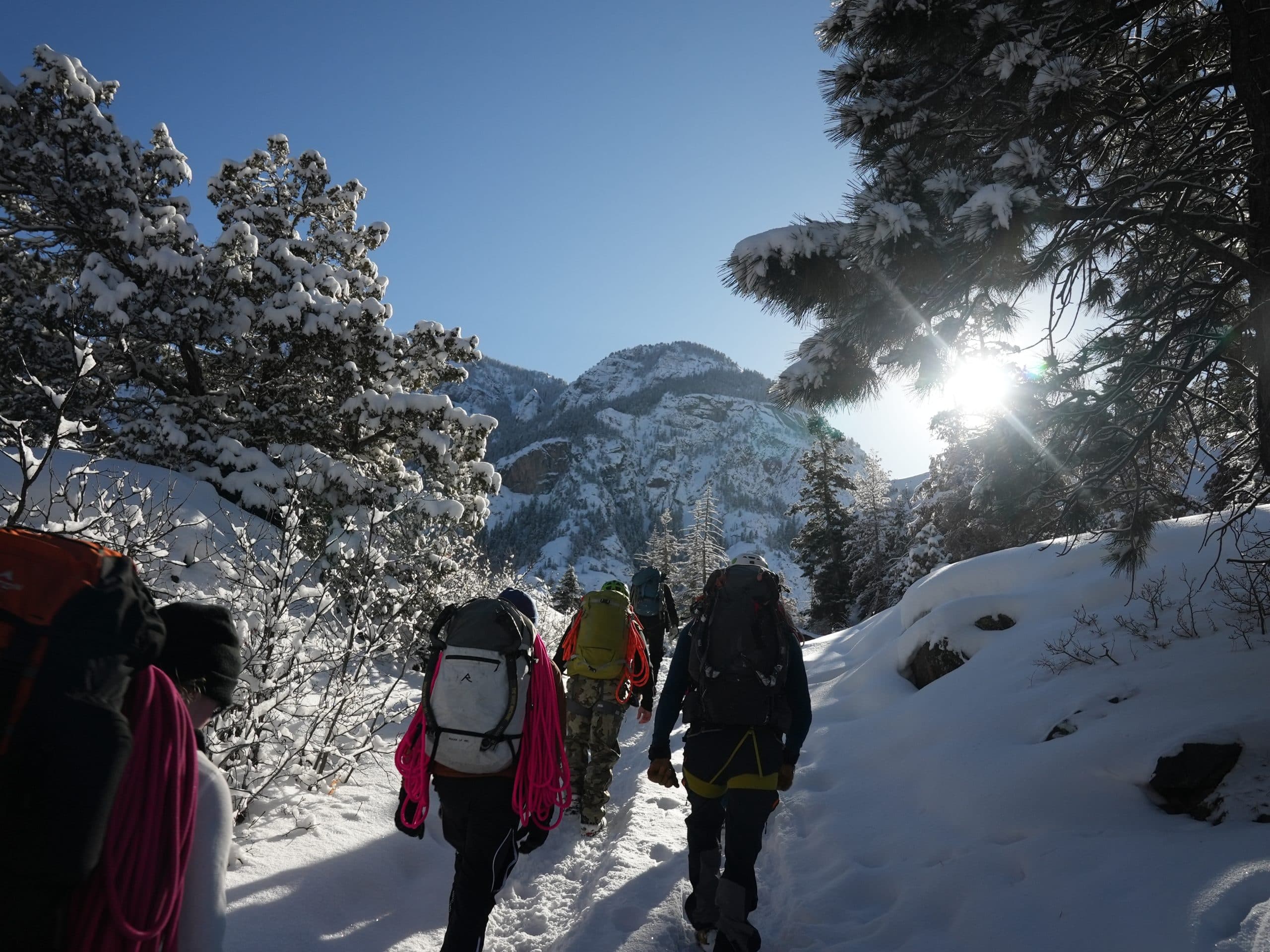Photo from “Forging Leaders on Ice: High School Students and Veterans in Ouray, Colorado”