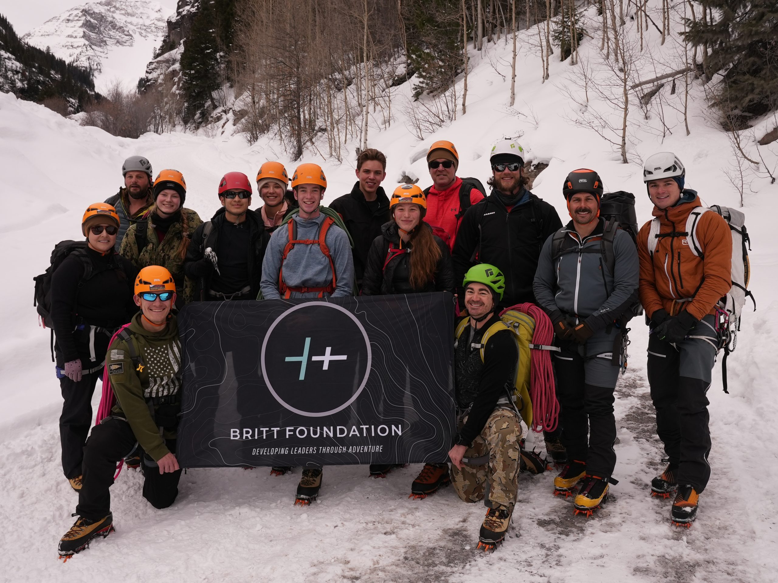 Photo from “Forging Leaders on Ice: High School Students and Veterans in Ouray, Colorado”